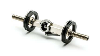 Fototapeta premium Precision Metal Shaft Assembly. (3)