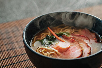 Ramen for lunch. Douburi.