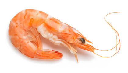 Peeled prawn tail