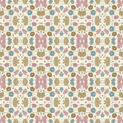 Versatile Colorful Pattern for Textile Design