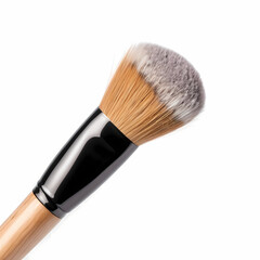 Fototapeta premium Makeup brush for applying face powder isolated 