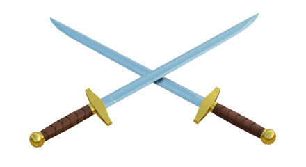 Isolated Crossed Swords