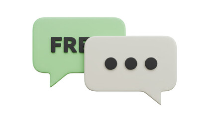 Isolated Free Speech Bubbles