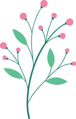 floral background with flowers