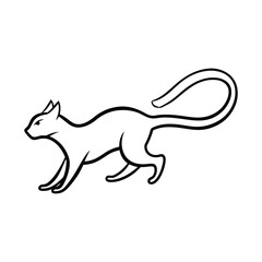 vector image of a dog