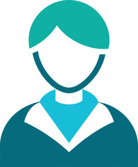 vector illustration of a man wearing a hat