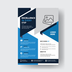 Creative & Modern Business Flyer Corporate Poster Brochure Cover Template 