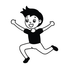 Fototapeta premium cartoon character of man vector