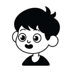 cartoon character of man vector