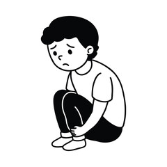 cartoon character of man vector