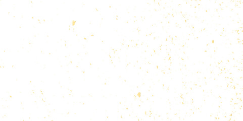 Vector gold particles confetti glitter on transparent background.  Gold sparks and doted golden glitter special light effect celebration background. 