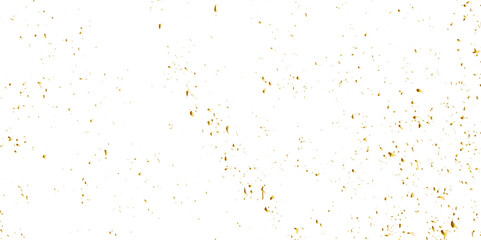 Vector gold particles confetti glitter on transparent background.  Gold sparks and doted golden glitter special light effect celebration background. 