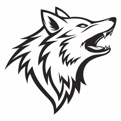 wolf vector illustration