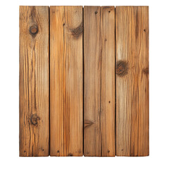 Wooden Panel Image on transparent background