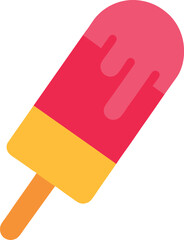 ice cream isolated on white