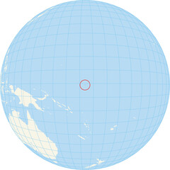 Locator map showing the location of Nauru