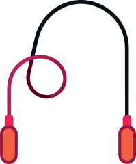 usb cable on white background