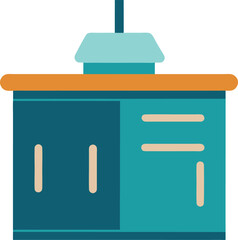 set of kitchen utensils