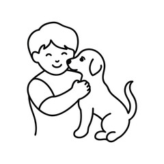 cartoon character of man vector