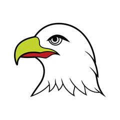 Obraz premium eagle head vector