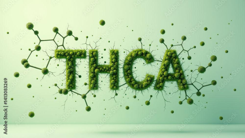 Poster image featuring molecular structures with 