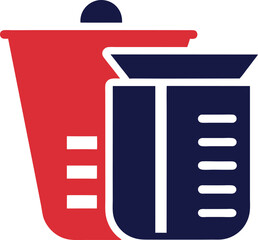 vector illustration of a icon of a box