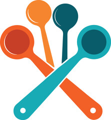 wooden spoon and fork