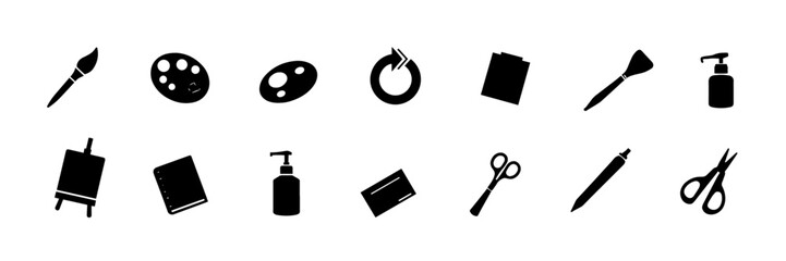 Art & Creative Tools Icons