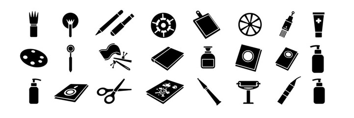 Art & Creative Tools Icons