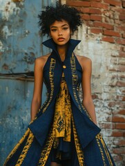 Urban Elegance: Fashion Fusion in Vibrant Hues