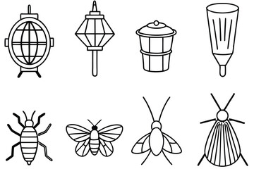 Agricultural Insect Trap Collection