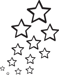 Obraz premium How to draw a Star