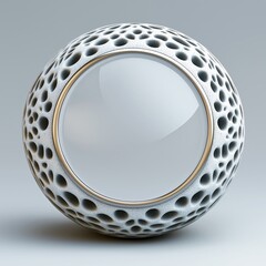 Modern Decorative Glass Orbs: Contemporary Artistic Spheres with Unique Geometric Patterns for Elegant Home Decor