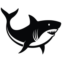 shark silhouettes vector