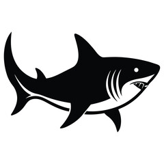 shark silhouettes vector
