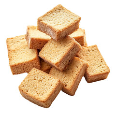 Cake rusks isolated [Transparent Background PNG] 