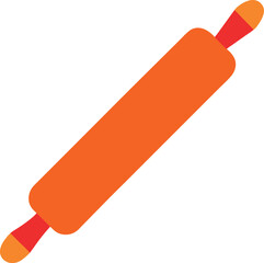 red paint roller