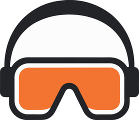 vector glasses icon