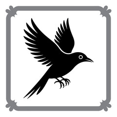 Birds in Flight and Rest – Graphic Set