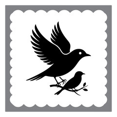 Silhouette Birds for Graphic Design