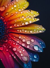 Vibrant flower close-up nature photography macro environment artistic concept for seo impact