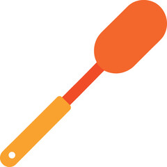 kitchen spatula isolated on white