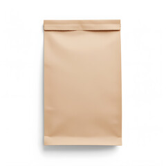 Beige Stand-Up Pouch Mockup:  Perfect for Packaging Design