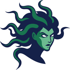 stylized-medusa-mascot-logo-with-snake-hair-flowin