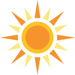 sun vector illustration