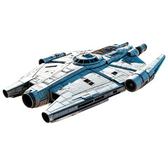Starship Cruiser from the Future War