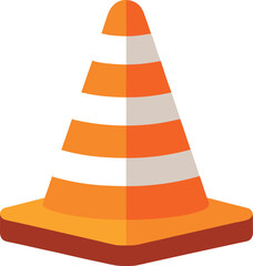 orange traffic cone