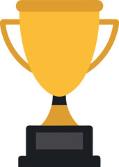 gold cup with a trophy