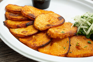 A view of Armenian potatoes.