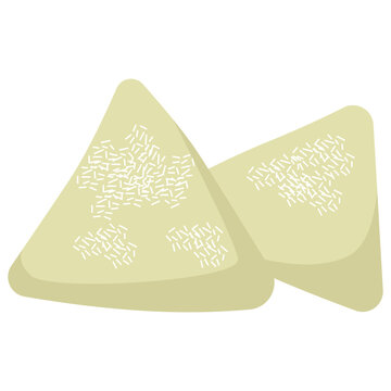 Lupis cake, a typical Indonesian snack
